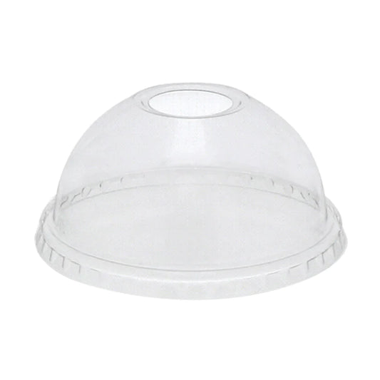 CDH1214 SOMI DOME LIDS 1" W/ HOLE (1000/CASE)