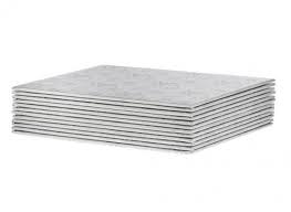 9 3/4X13 3/4” 1/4” SILVER CAKE BOARD (24/BUNDLE)