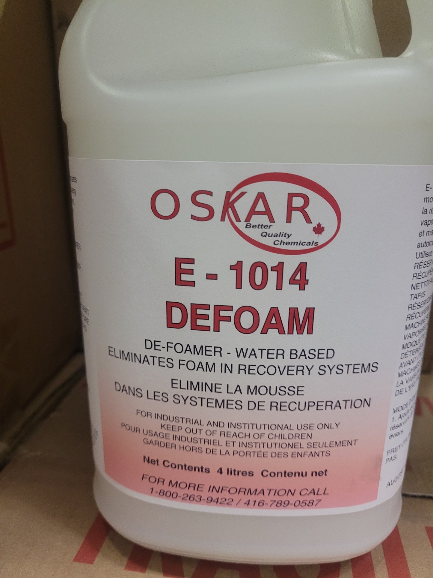 E1014 LIQUID DEFOAMER 4L