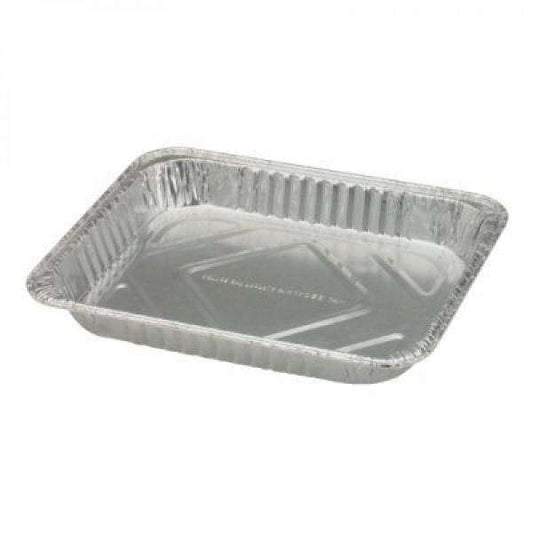 HALF SIZE SHALLOW ALUMINUM FOIL PANS (100/CASE)