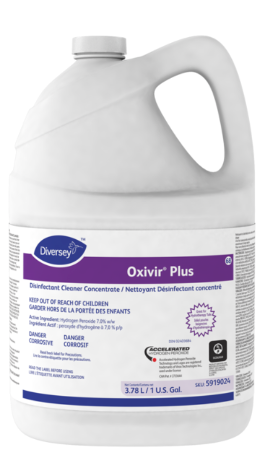 OXIVIR PLUS DISINFECTANT CLEANER 5919024 DIVERSEY *3.78L