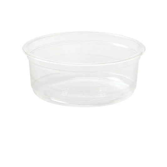 HT08 8oz PLASTIC DELI CONTAINERS HOFMANN (500)