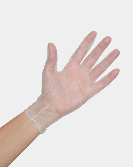 VINYL POWDER FREE GLOVES SMALL (100)