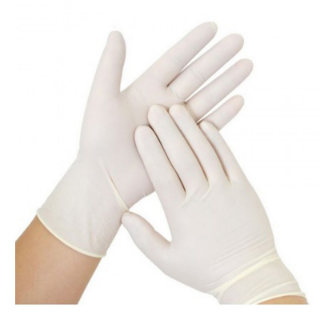 LATEX  POWDER FREE GLOVES (100)