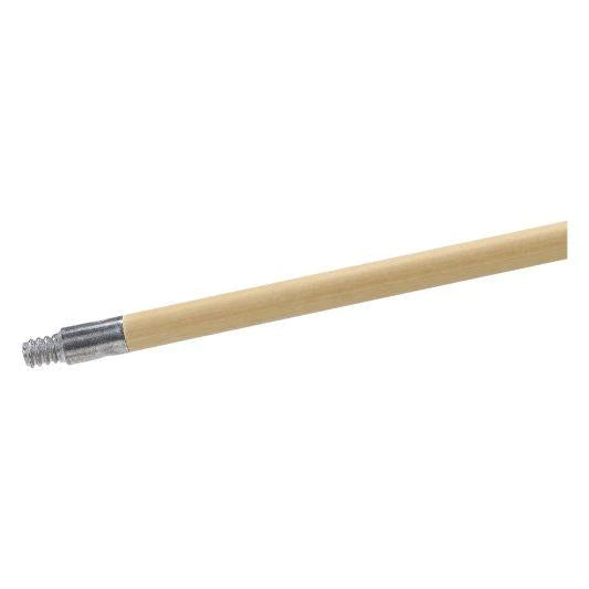 4076 60" THREADED METAL TIP WOOD HANDLE