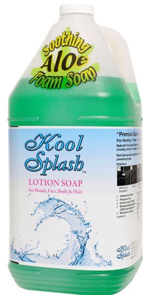 KOOL SPLASH ALOE VERA FOAMING HAND SOAP 4L