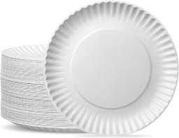 9" UNCOATED PAPER PLATES (1200/CASE)