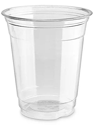 C12S 12OZ SOMI CLEAR PLASTIC CUP (1000/CASE)