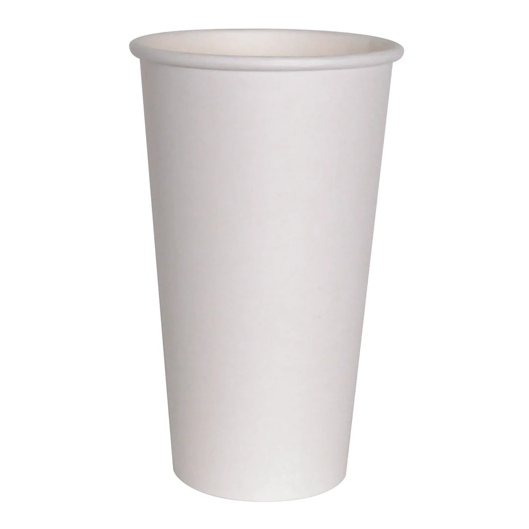 20oz WHITE PRONTO PAPER CUPS (500)