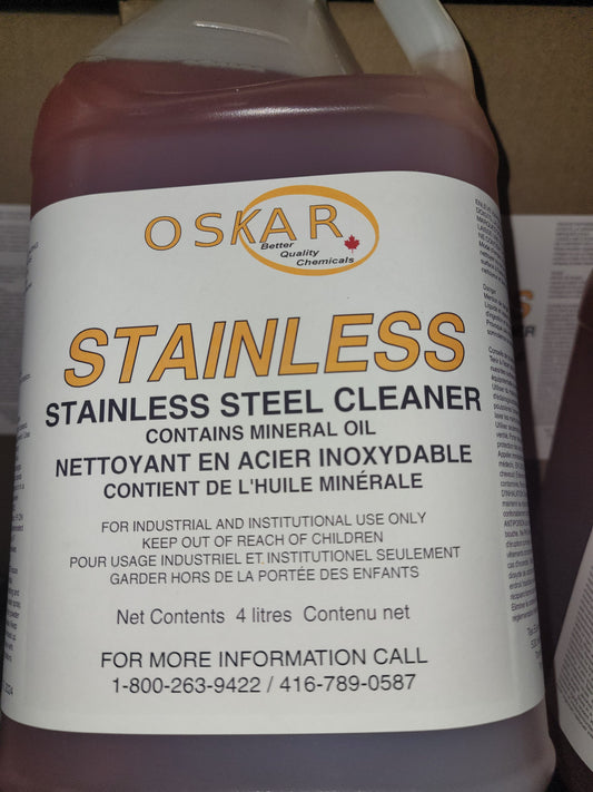 STAINLESS STEEL CLEANER LIQUID 4L