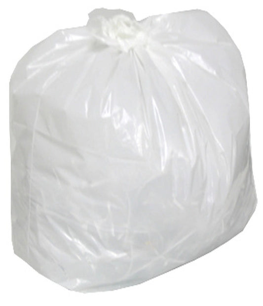 24X22 REGULAR WHITE GARBAGE BAGS (500/CASE)