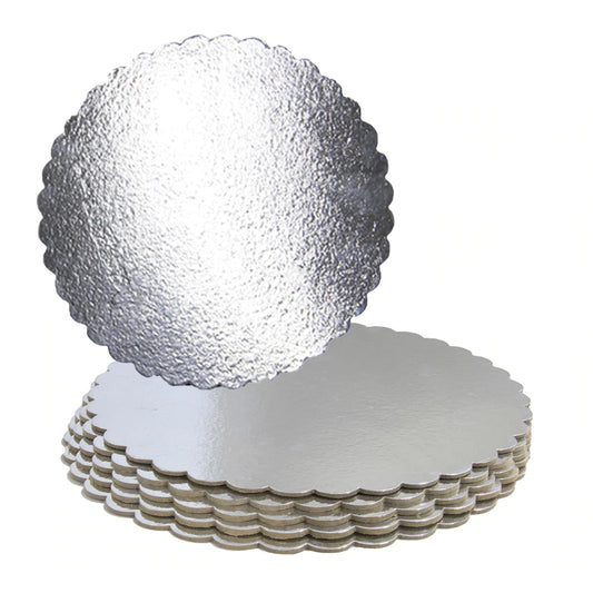 9" .070 ROUND FOIL DIECUT CAKEBOARDS (150/CASE)